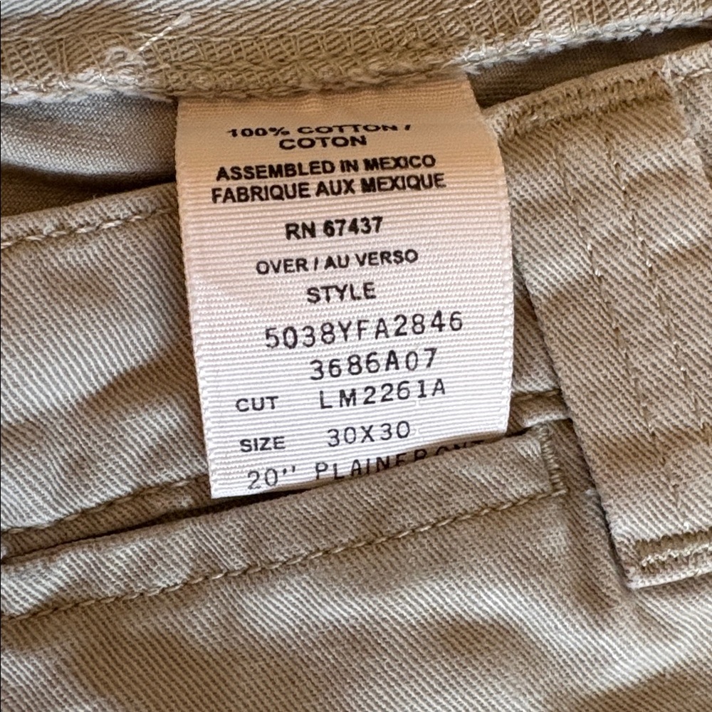 Men's Ralph Lauren khaki jeans - Picture 4 of 6